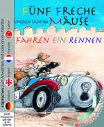 Cover-Bild Fünf freche Mäuse fahren ein Rennen (Buch mit DVD)