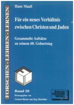 Cover-Bild Für ein neues Verhältnis zwischen Christen und Juden