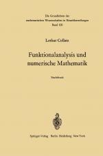 Cover-Bild Funktionalanalysis und numerische Mathematik