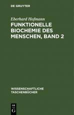 Cover-Bild Funktionelle Biochemie des Menschen, Band 2