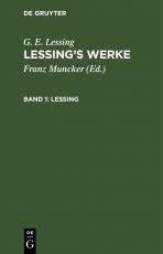 Cover-Bild G. E. Lessing: Lessing’s Werke / Lessing