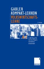 Cover-Bild Gabler Kompakt-Lexikon Volkswirtschaftslehre