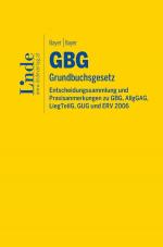 Cover-Bild GBG I Grundbuchsgesetz
