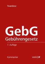 Cover-Bild GebG - Kommentar zum Gebührengesetz