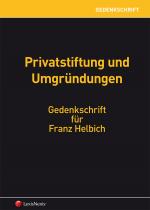 Cover-Bild Gedenkschrift Franz Helbich