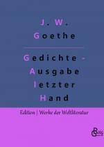 Cover-Bild Gedichte - Ausgabe letzter Hand