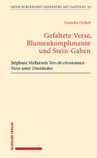 Cover-Bild Gefaltete Verse, Blumenkomplimente und Stein-Gaben