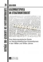Cover-Bild Gegenwartsprosa im Literaturunterricht