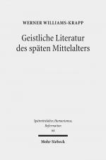 Cover-Bild Geistliche Literatur des späten Mittelalters