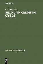 Cover-Bild Geld und Kredit im Kriege