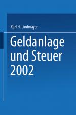 Cover-Bild Geldanlage und Steuer 2002