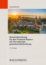 Cover-Bild Gemeindeordnung für den Freistaat Bayern mit Verwaltungsgemeinschaftsordnung