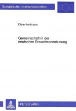 Cover-Bild Gemeinschaft in der deutschen Erwachsenenbildung