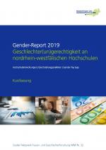 Cover-Bild Gender-Report 2019 - Geschlechter(un)gerechtigkeit an nordrhein-westfälischen Hochschulen (Kurzfassung)