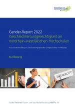 Cover-Bild Gender-Report 2022 - Geschlechter(un)gerechtigkeit an nordrhein-westfälischen Hochschulen (Kurzfassung)