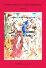 Cover-Bild Genderforschung und Germanistik