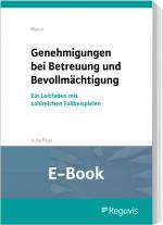 Cover-Bild Genehmigungen bei Betreuung und Bevollmächtigung (E-Book)