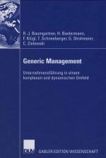 Cover-Bild Generic Management