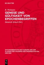 Cover-Bild Genese und Gültigkeit von Epochenbegriffen