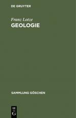 Cover-Bild Geologie