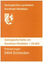Cover-Bild Geologische Karten von Nordrhein-Westfalen 1:25000 / Schleiden