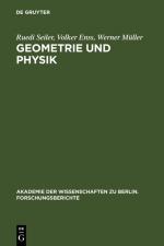 Cover-Bild Geometrie und Physik