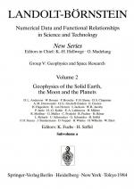 Cover-Bild Geophysics of the Solid Earth, the Moon and the Planets