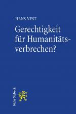 Cover-Bild Gerechtigkeit für Humanitätsverbrechen?