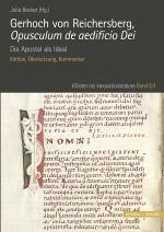 Cover-Bild Gerhoch von Reichersberg, Opusculum de aedificio Dei. Die Apostel als Ideal