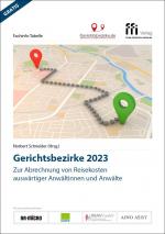 Cover-Bild Gerichtsbezirke 2023