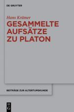 Cover-Bild Gesammelte Aufsätze zu Platon