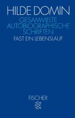 Cover-Bild Gesammelte autobiographische Schriften