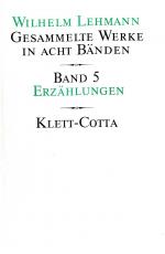 Cover-Bild Gesammelte Werke in acht Bänden / Erzählungen (Gesammelte Werke in acht Bänden, Bd. 5)