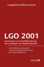 Cover-Bild Geschäftsordnung - LGO 2001