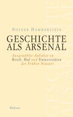 Cover-Bild Geschichte als Arsenal