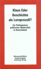 Cover-Bild Geschichte als Lernprozeß?