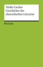 Cover-Bild Geschichte der altnordischen Literatur