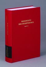 Cover-Bild Geschichte der Musiktheorie / Vom Mythos zur Fachdisziplin. Antike und Byzanz