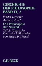 Cover-Bild Geschichte der Philosophie Bd. 9/2: Die Philosophie der Neuzeit 3