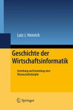 Cover-Bild Geschichte der Wirtschaftsinformatik