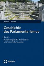 Cover-Bild Geschichte des Parlamentarismus