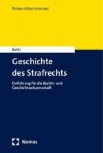 Cover-Bild Geschichte des Strafrechts