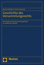 Cover-Bild Geschichte des Versammlungsrechts