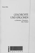 Cover-Bild Geschichte und Epigonen