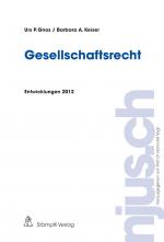 Cover-Bild Gesellschaftsrecht, Entwicklungen 2012