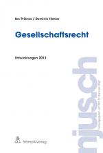 Cover-Bild Gesellschaftsrecht, Entwicklungen 2013