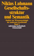 Cover-Bild Gesellschaftsstruktur und Semantik