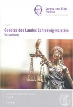 Cover-Bild Gesetze des Landes Schleswig-Holstein