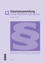 Cover-Bild Gesetzessammlung 2018/19 (Ausgabe A4)