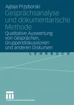 Cover-Bild Gesprächsanalyse und dokumentarische Methode